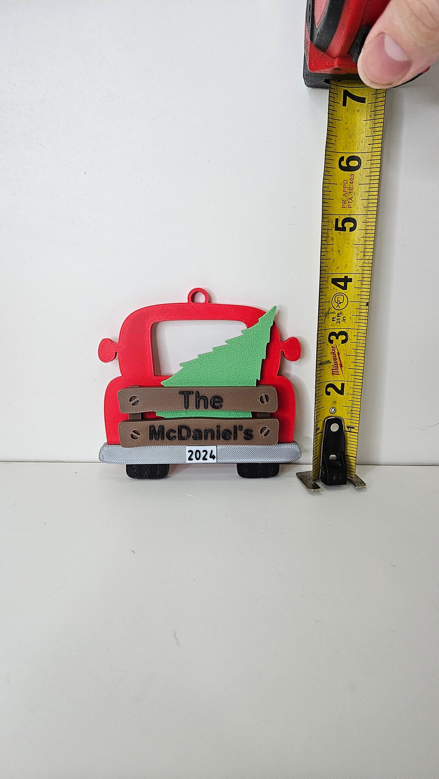 Christmas Truck Ornament (Custom)