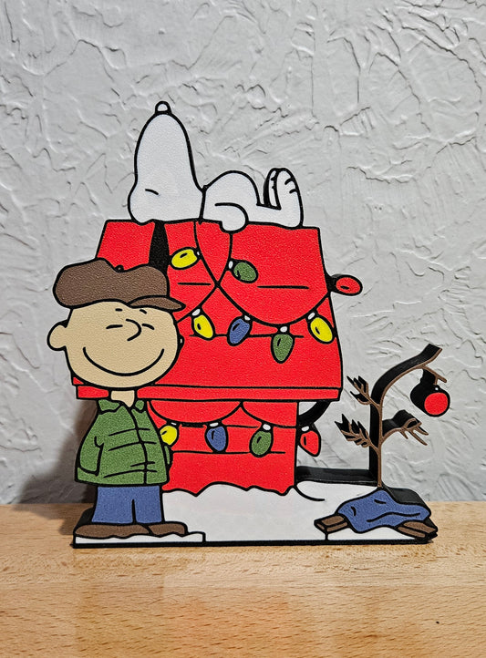 Snoopy & Charlie Brown Doghouse