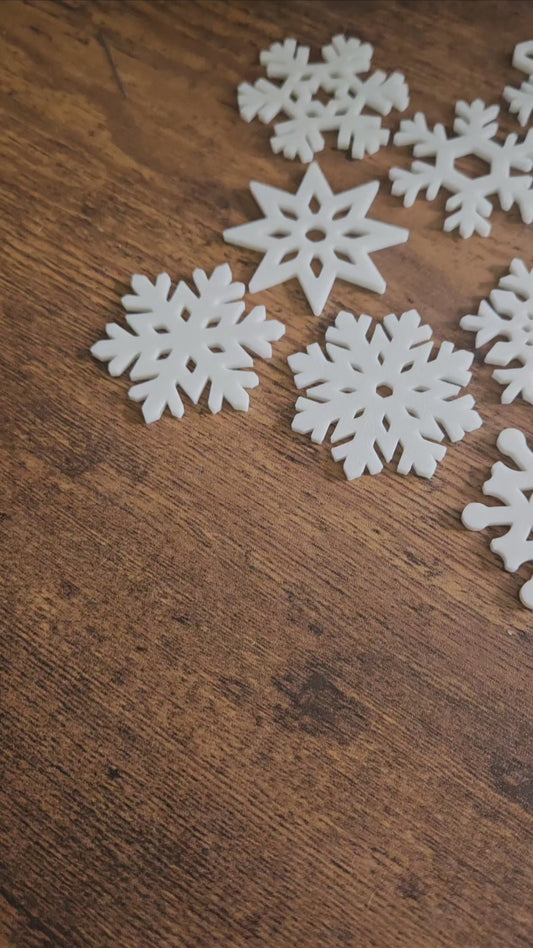 Snowflake Decorations (Pack of 12)